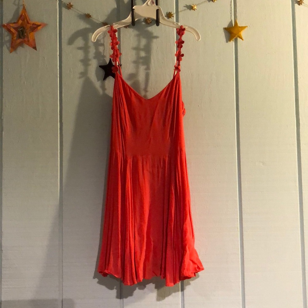Orange dress